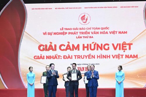 VTV giành cú đúp giải Nhất tại Giải Báo chí Văn hóa 2025
