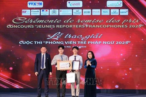 10 năm lan tỏa tình yêu Pháp ngữ và tinh thần sáng tạo của phóng viên trẻ