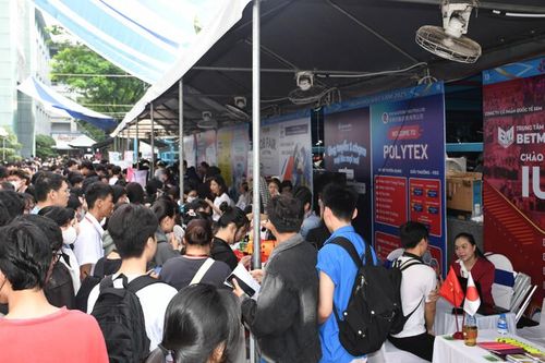 Hơn 5.000 vị trí hấp dẫn tại ngày hội việc làm IUH 2025