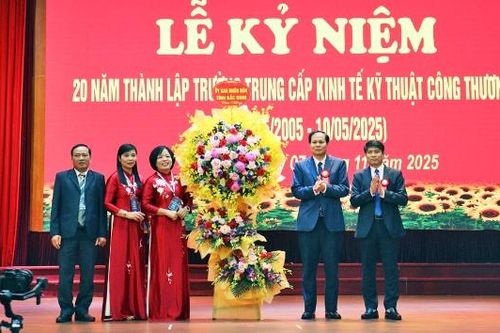 Trường Trung cấp Kinh tế Kỹ thuật Công thương - CCI kỷ niệm 20 năm thành lập