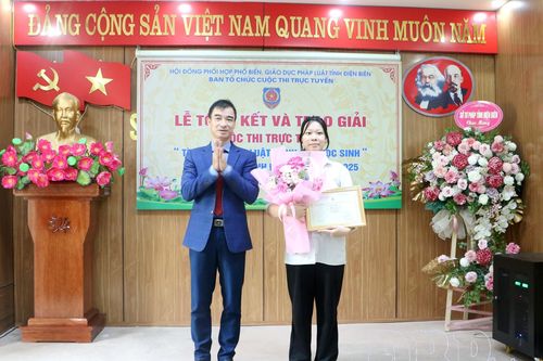 Hơn 63.000 lượt học sinh tham gia thi trực tuyến tìm hiểu pháp luật