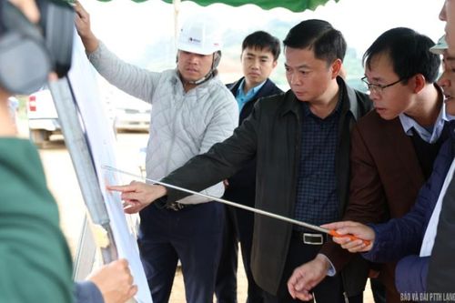 Lãnh đạo UBND tỉnh kiểm tra tiến độ triển khai cao tốc cửa khẩu Hữu Nghị - Chi Lăng