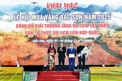 Khai mạc Lễ hội 'Mùa vàng Bắc Sơn năm 2025'