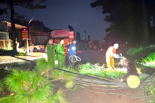 Xã Quảng Sơn kịp thời ứng phó, khắc phục hậu quả ảnh hưởng bão số 13