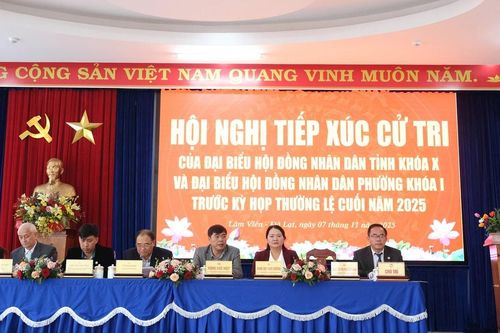 Cử tri phường Lâm Viên - Đà Lạt kiến nghị nhiều vấn đề về dân sinh
