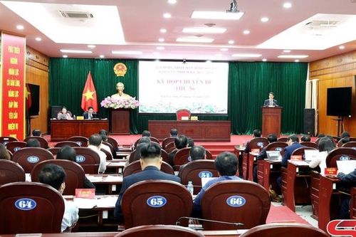 Kỳ họp chuyên đề thứ 36 HĐND tỉnh Sơn La khóa XV, nhiệm kỳ 2021 – 2026