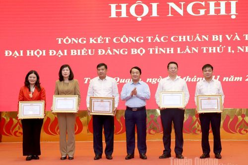 Tổng kết công tác chuẩn bị và tổ chức Đại hội đại biểu Đảng bộ tỉnh lần thứ I, nhiệm kỳ 2025 - 2030