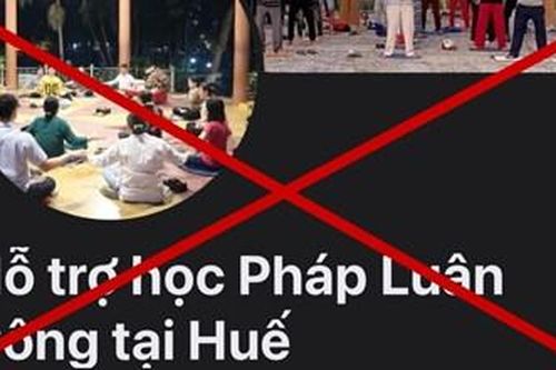 Cảnh báo hoạt động Pháp Luân Công tại các địa điểm công cộng