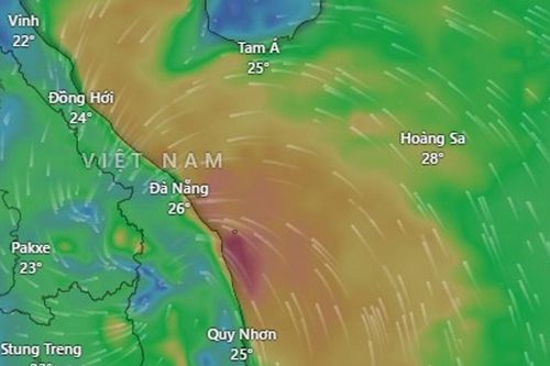 Bão số 13 KALMAEGI suy yếu nhanh, thành áp thấp nhiệt đới vào rạng sáng ngày 7/11