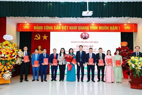 Thành lập Đảng bộ Doanh nghiệp phường Yên Hòa, Hà Nội