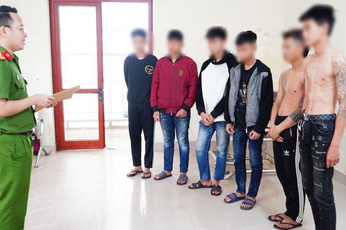 Mang dao đi chém người, nhóm thiếu niên ở Thái Nguyên sa lưới