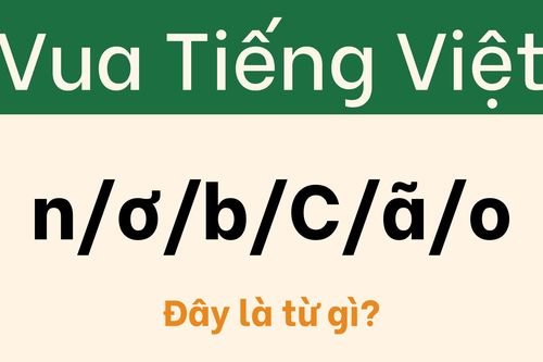 Câu đố khiến 'cao thủ tiếng Việt' cũng phải chào thua