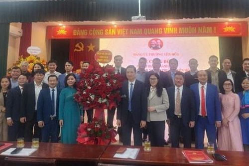 Ra mắt Đảng bộ Doanh nghiệp phường Yên Hòa