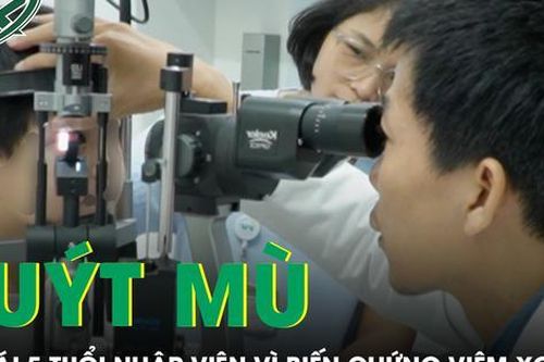 Cứu bé gái 5 tuổi suýt mù vì biến chứng viêm xoang