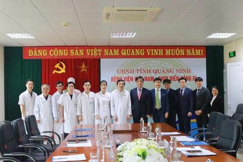 Bệnh viện Việt Nam - Thụy Điển Uông Bí hợp tác chuyên môn, đào tạo với bệnh viện Đại học AJOU (Hàn Quốc)