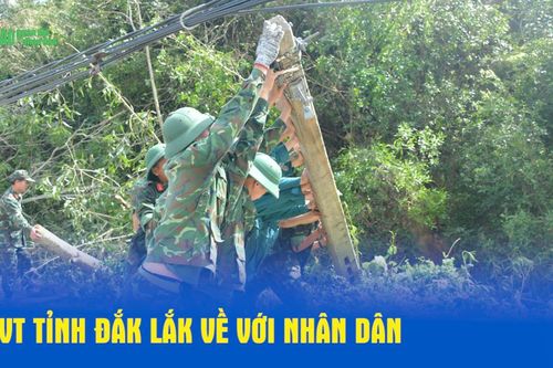 LLVT tỉnh Đắk Lắk về với nhân dân