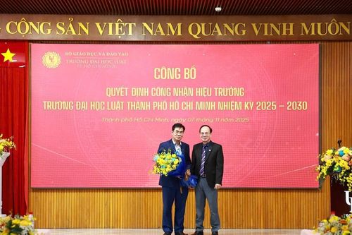 Trường Đại học Luật TPHCM công bố nhân sự chủ chốt nhiệm kỳ 2025 - 2030