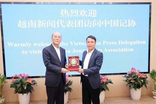 Tăng cường hợp tác, trao đổi nghiệp vụ giữa Hội Nhà báo Việt Nam và Trung Quốc