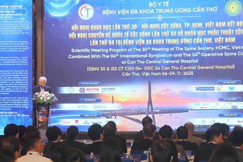 BVĐK TƯ Cần Thơ tổ chức hội nghị quốc tế cột sống lần 4