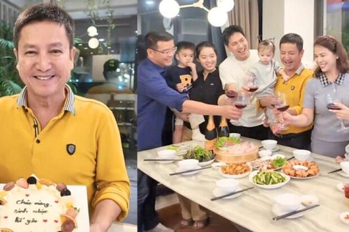 NSƯT Chí Trung mừng tuổi 65 bên bạn gái và gia đình
