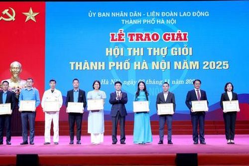 Tuyên dương những sáng kiến, sáng tạo trong công nhân, viên chức, lao động Thủ đô 2025