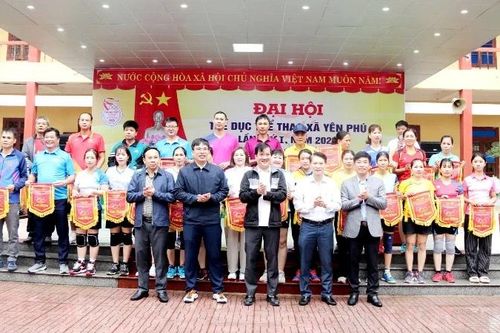 Đại hội Thể dục thể thao xã Yên Phú quy tụ 230 vận động viên