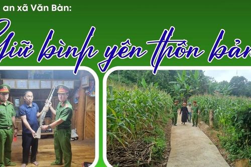 Giữ vững bình yên thôn, bản