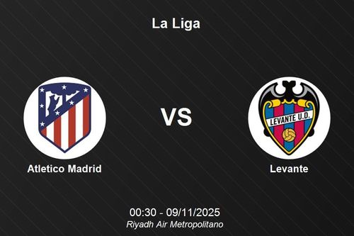Nhận định Atletico Madrid vs Levante - La Liga 09/11