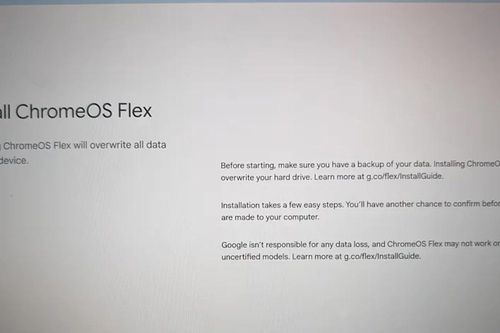 Cài đặt ChromeOS Flex: Hồi sinh máy tính cũ không lên được Windows 11
