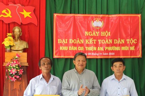 Ấm tình Ngày hội Đại đoàn kết khu phố Thiện An