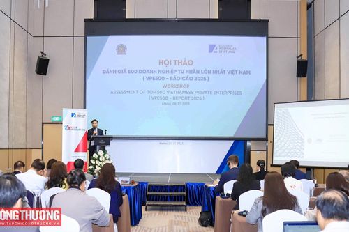 Doanh nghiệp công nghiệp, thương mại chiếm gần 60% top 500 doanh nghiệp tư nhân lớn nhất Việt Nam