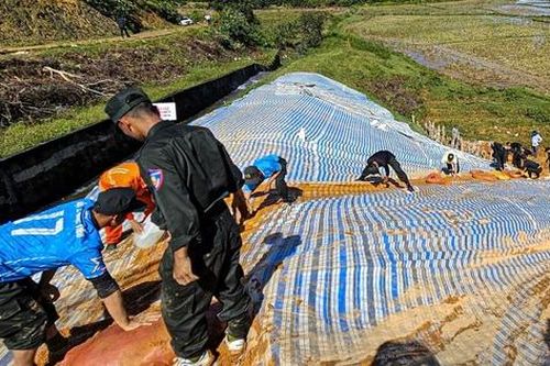 Lâm Đồng: Theo dõi sát sao hồ chứa nước Cay An sau khi gia cố khẩn cấp