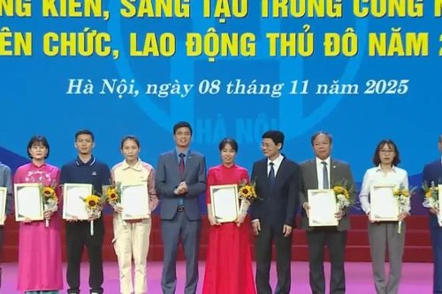 Hà Nội tôn vinh thợ giỏi, biểu dương sáng kiến tiêu biểu
