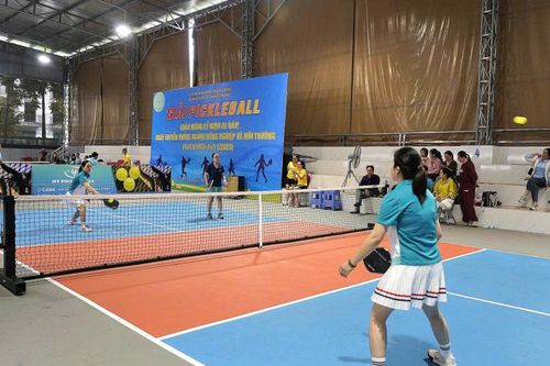 Giải Pickleball chào mừng 80 năm ngày truyền thống ngành Nông nghiệp và Môi trường
