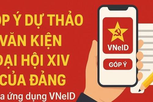 Hơn 2,1 triệu ý kiến đóng góp vào dự thảo các Văn kiện trình Đại hội XIV của Đảng qua VNeID