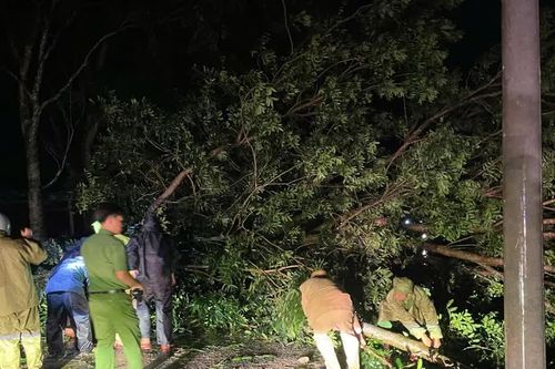 Công an Đắk Lắk chung tay khắc phục hậu quả sau bão, đảm bảo an ninh trật tự