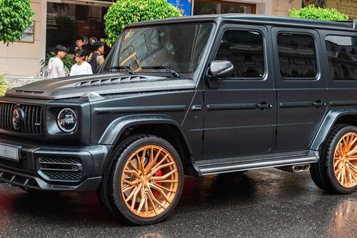 Đại gia Sài Gòn mạnh tay chi 1,3 tỷ độ lại xe sang Mercedes-AMG G 63