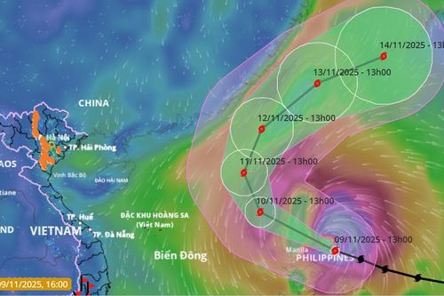 Fung-Wong mạnh lên cấp siêu bão, Biển Đông sắp xuất hiện bão số 14