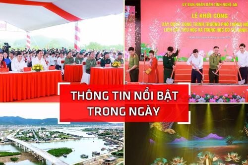 Nghệ An: Thông tin nổi bật ngày 9/11