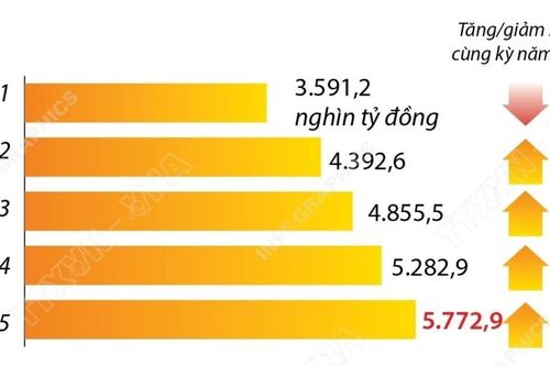 Tổng mức bán lẻ hàng hóa và doanh thu dịch vụ tiêu dùng tăng 9,3%