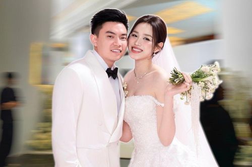 Không gian lễ cưới của Hoa hậu Đỗ Thị Hà ở Hà Nội: Ngập tràn hoa tươi, sẵn sàng đón khách