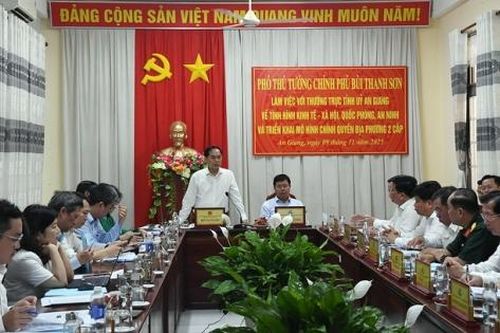 Phó Thủ tướng: An Giang cần tập trung phát triển công nghiệp chế biến sâu