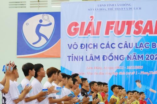 Khai mạc Giải Fusal vô địch các Câu lạc bộ tỉnh Lâm Đồng