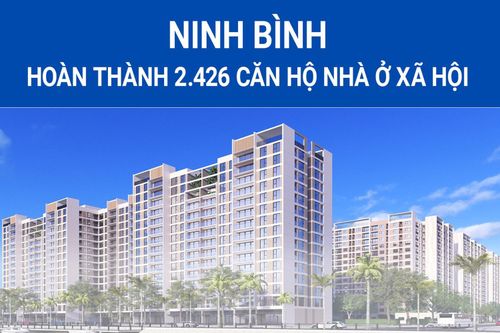 Ninh Bình hoàn thành 2.426 căn hộ nhà ở xã hội