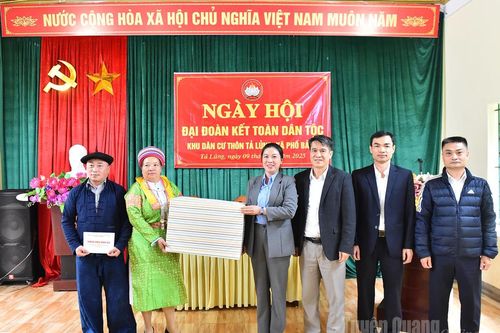 Xây dựng Tả Lủng trở thành khu dân cư tiêu biểu về đoàn kết, văn hóa và hạnh phúc