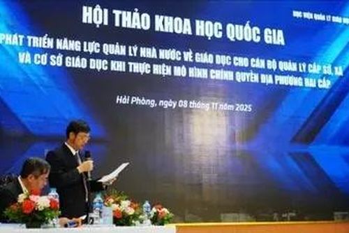 Chuẩn hóa đội ngũ quản lý giáo dục cấp xã