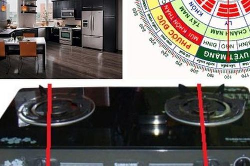 Hướng đặt bếp ga theo phong thủy tránh hao tài của