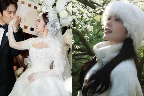 Đám cưới nữ chính phim 'Cha tôi, người ở lại': Nhan sắc đời thực của cô dâu gây thương nhớ