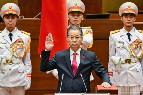 Ông Nguyễn Văn Quảng tuyên thệ nhậm chức Chánh án Tòa án nhân dân tối cao