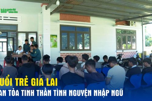 Tuổi trẻ Gia Lai lan tỏa tinh thần tình nguyện nhập ngũ